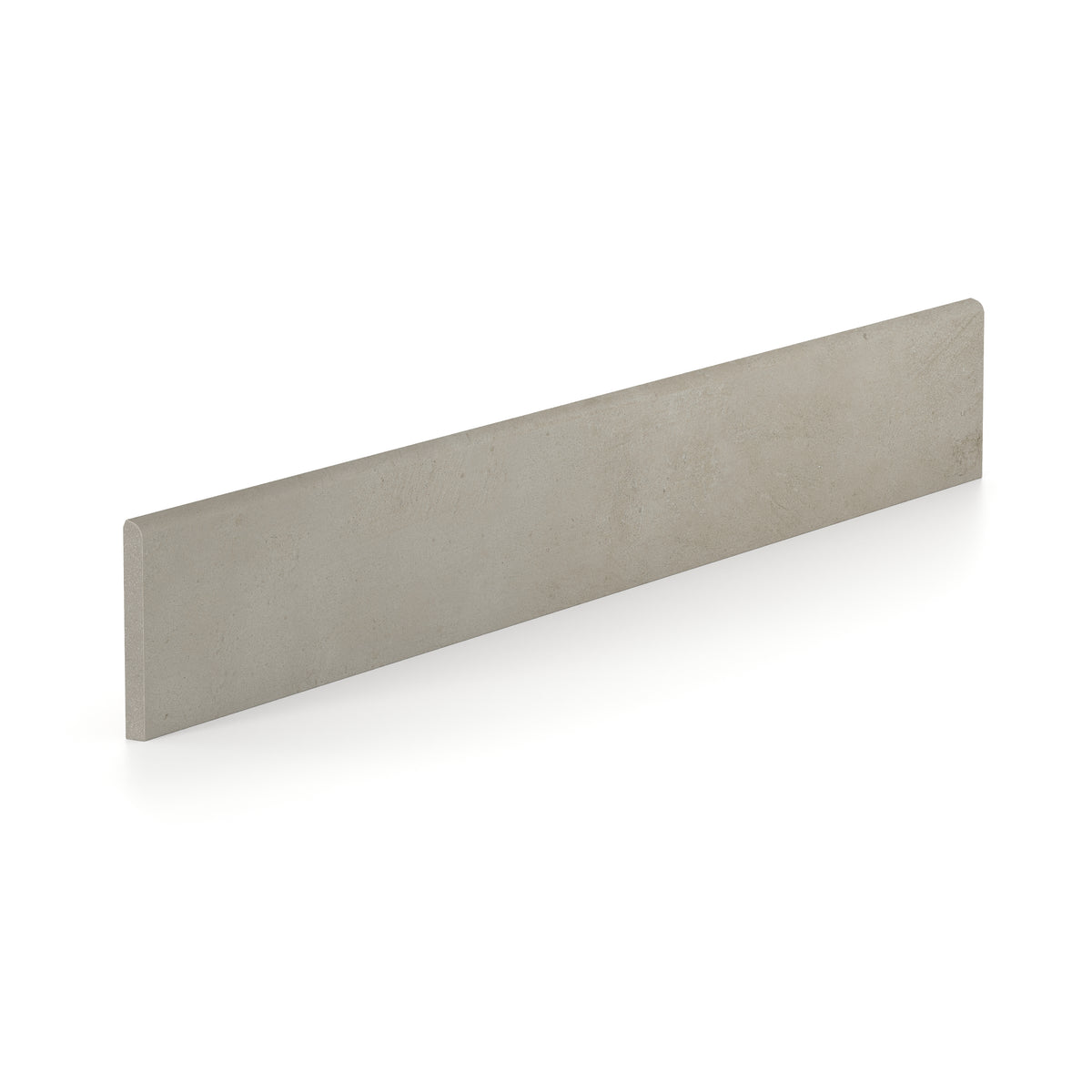 Ramsey 3 x 24 Matte Porcelain Bullnose Tile in Putty