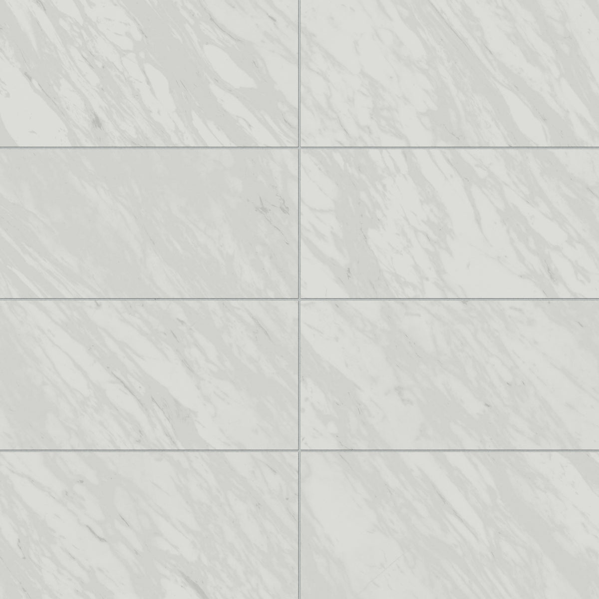 Blair 12 x 24 Matte Porcelain Tile in Volakas White