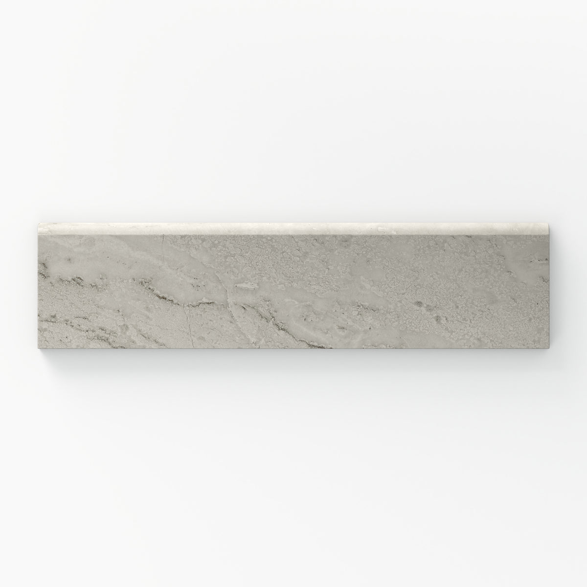 Blair 3 x 12 Matte Porcelain Bullnose Tile in Oniciata Beige