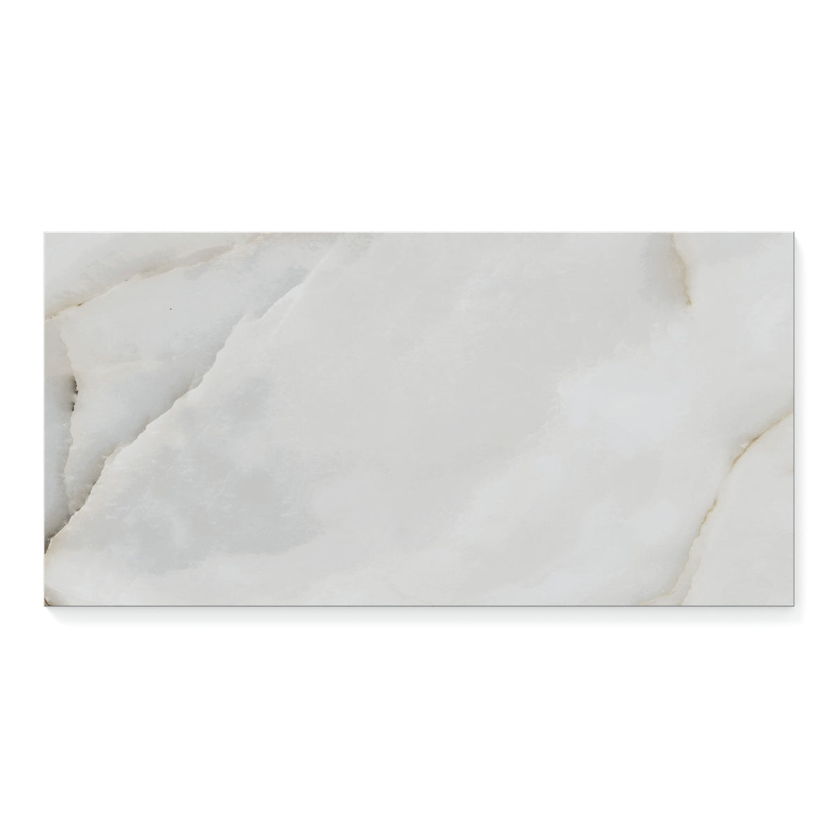 Astrid 12 x 24 Polished Porcelain Tile in Pearl