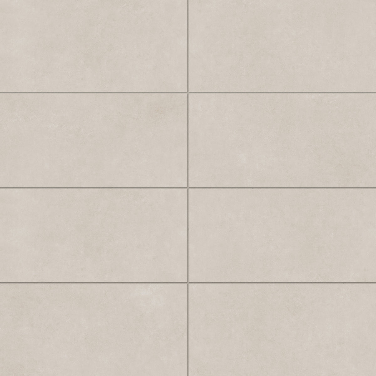 Wyatt Dune 12x24 matte porcelain tiles, showcasing a soft beige tone with subtle texture, perfect for creating elegant and versatile spaces.