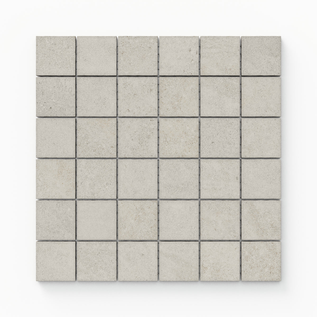 Shea 2 x 2 Matte Porcelain Mosaic Tile in Polar