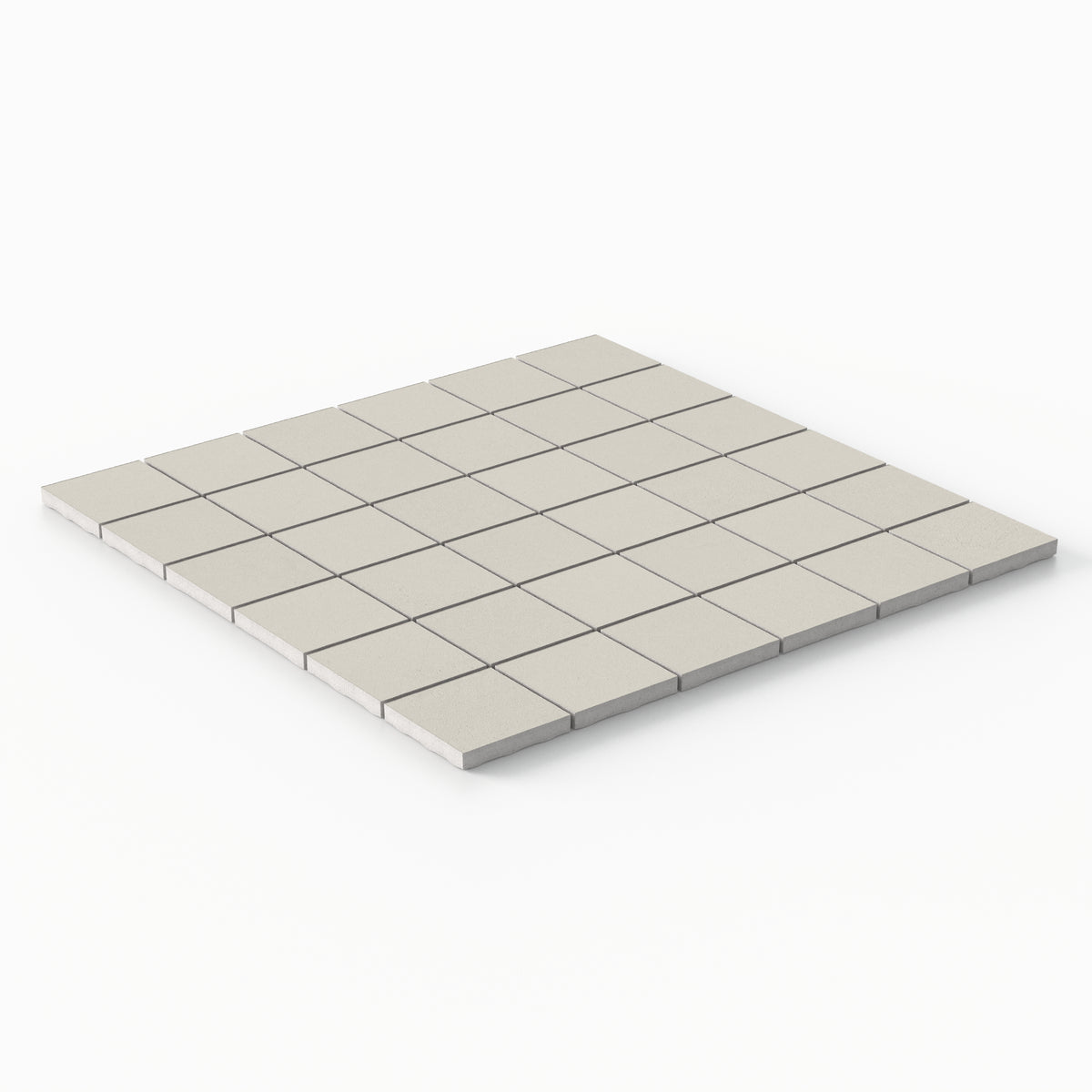 Palmer 2 x 2 Matte Porcelain Mosaic Tile in White