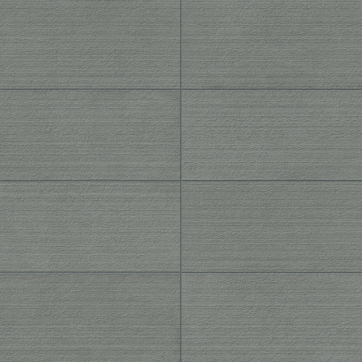 Palmer 12x24 chiseled porcelain tile in sage, offering a subtle green tone for tranquil and earthy interiors.