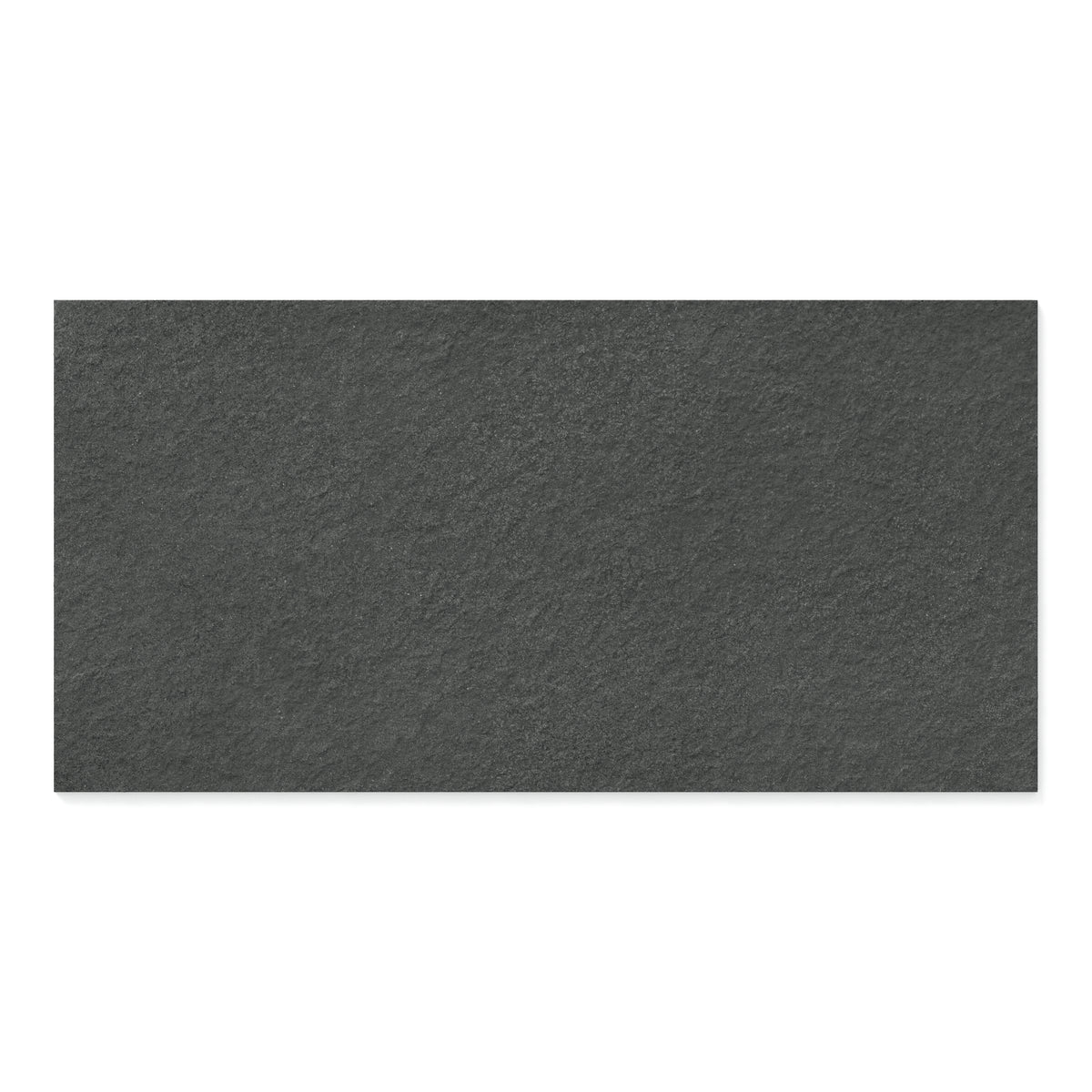 Palmer 24 x 48 Raw Porcelain Tile in Nero