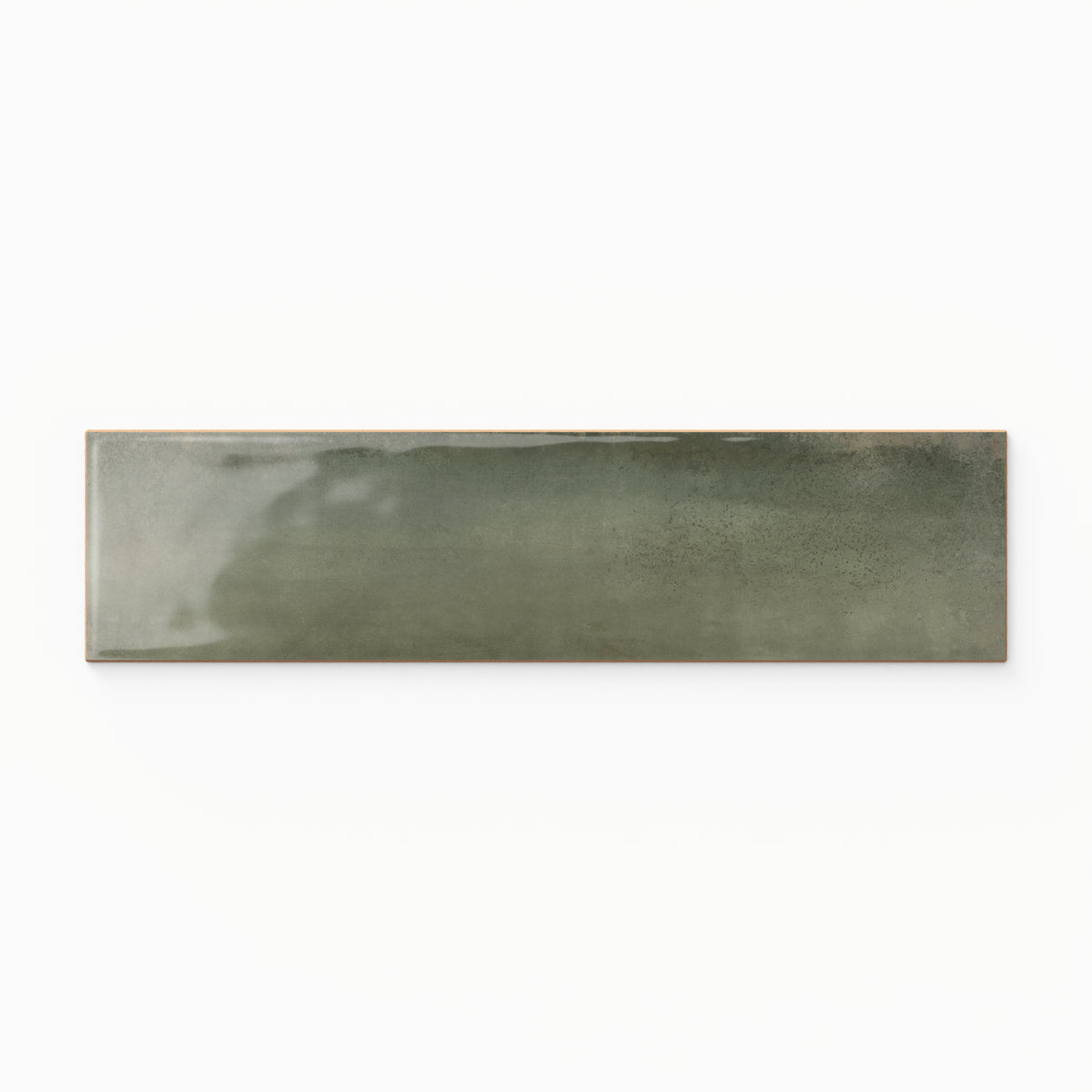 Olivia 4 x 8 Glossy in Moss Sample