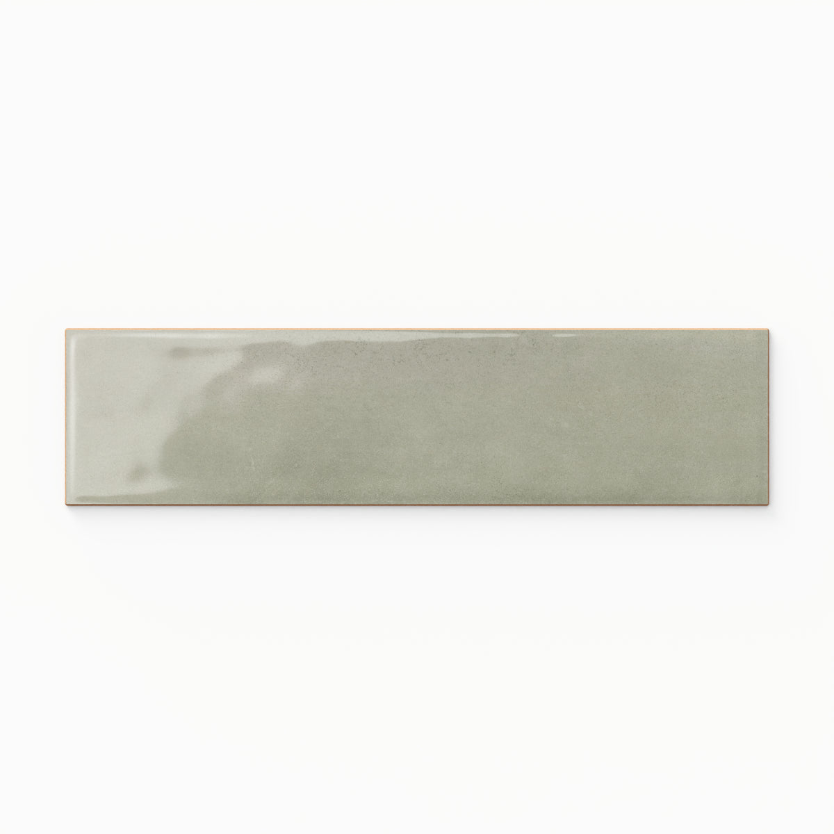 Olivia 4 x 8 Glossy in Sage Sample