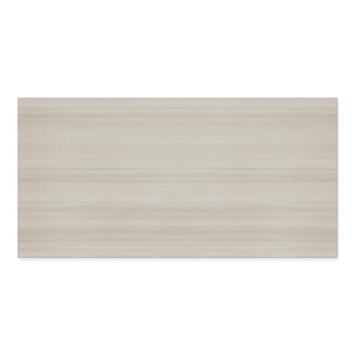 Riley 24 x 48 Matte Porcelain Tile in Linen Pattern Bone
