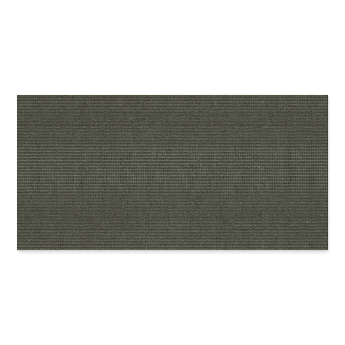 Riley 24 x 48 Matte Porcelain Tile in Woven Pattern Charcoal