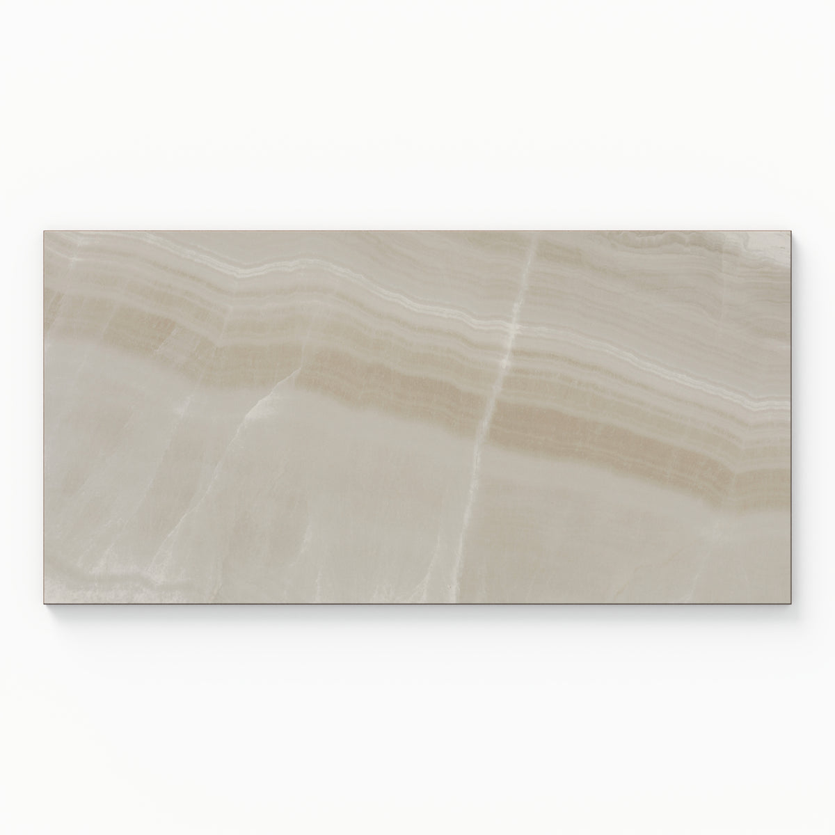 Giselle 12 x 24 Satin Porcelain Tile in Shell