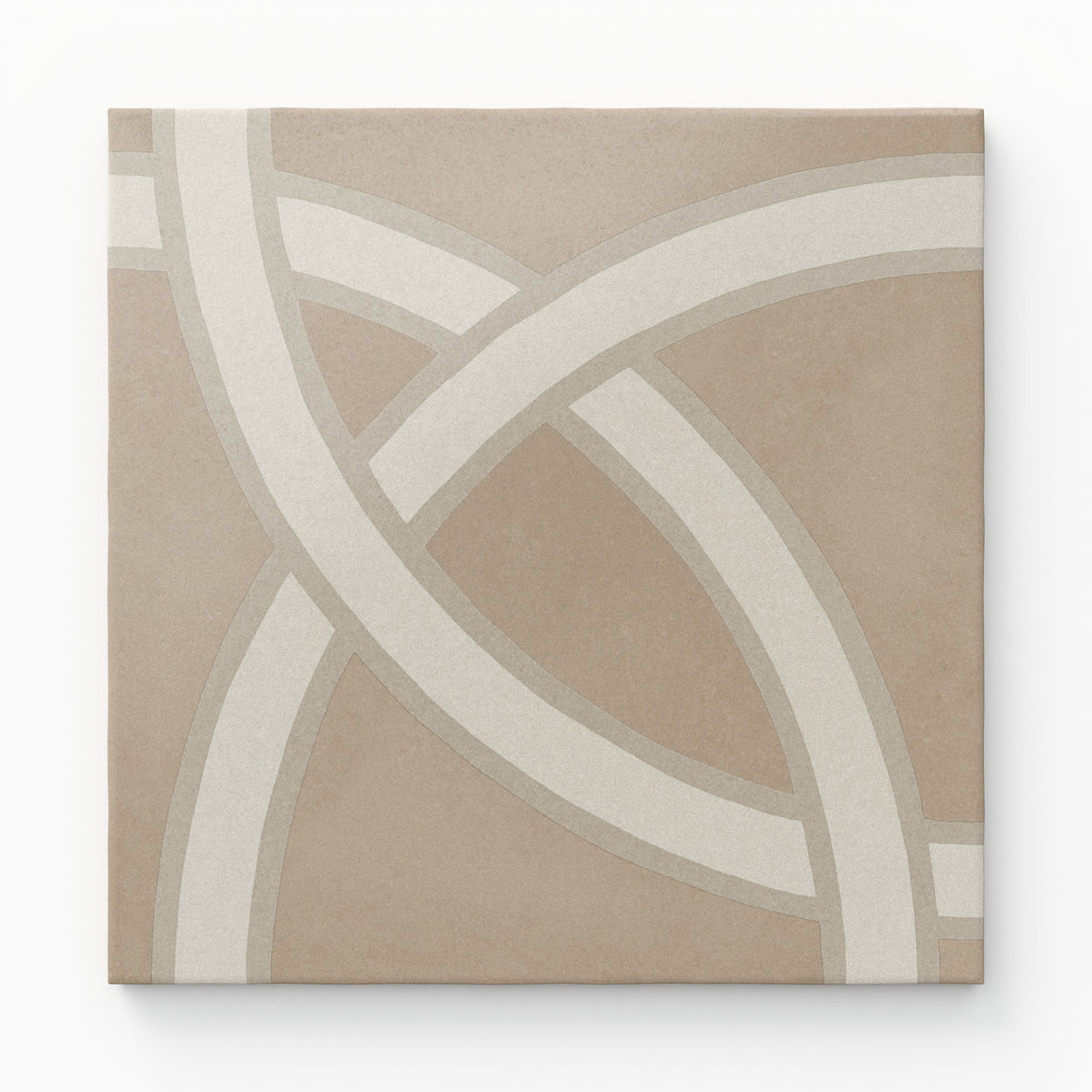 Brielle 8 x 8 Matte Porcelain Tile in Pirouette