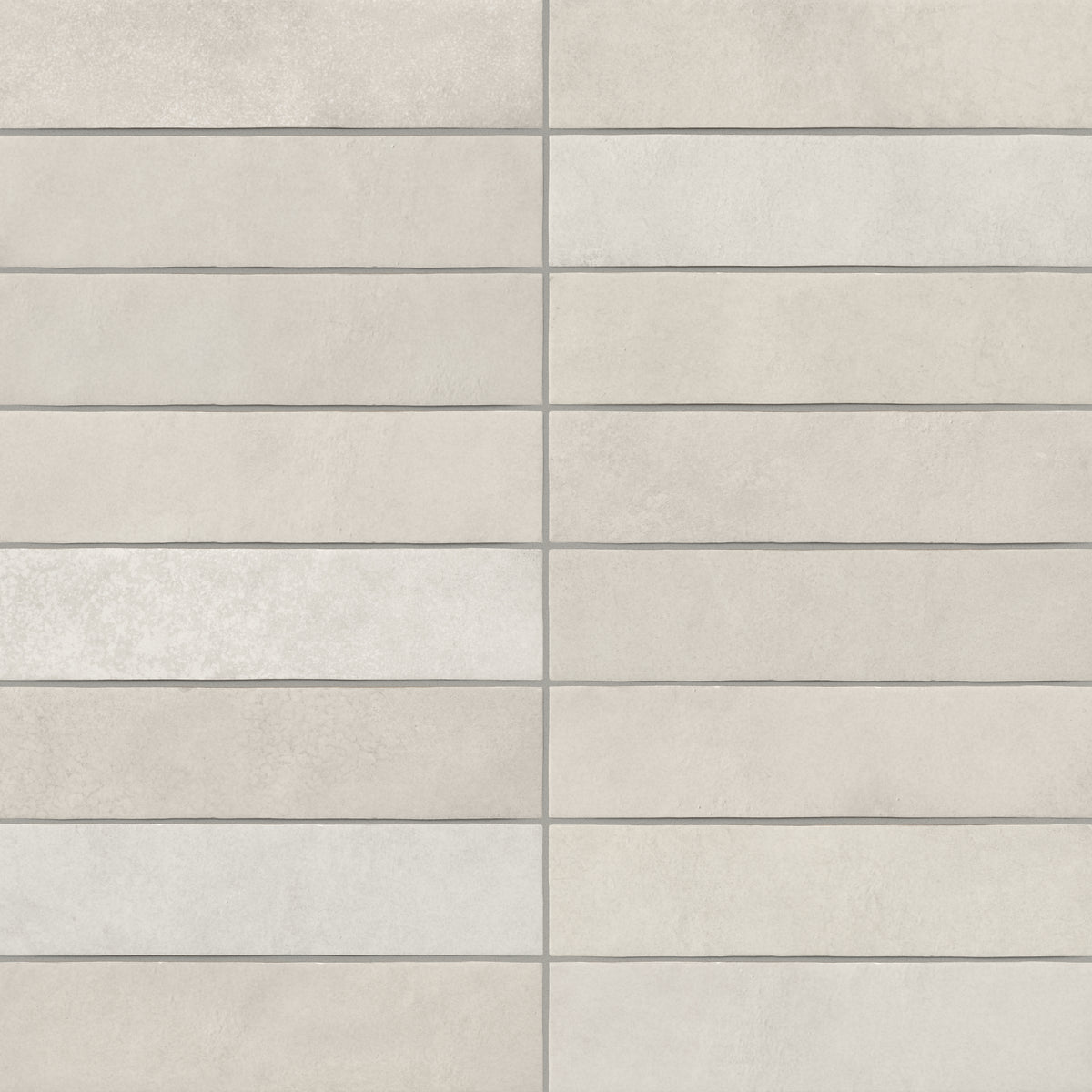 Juliet 2.5 x 10 Matte Porcelain Tile in Pearl
