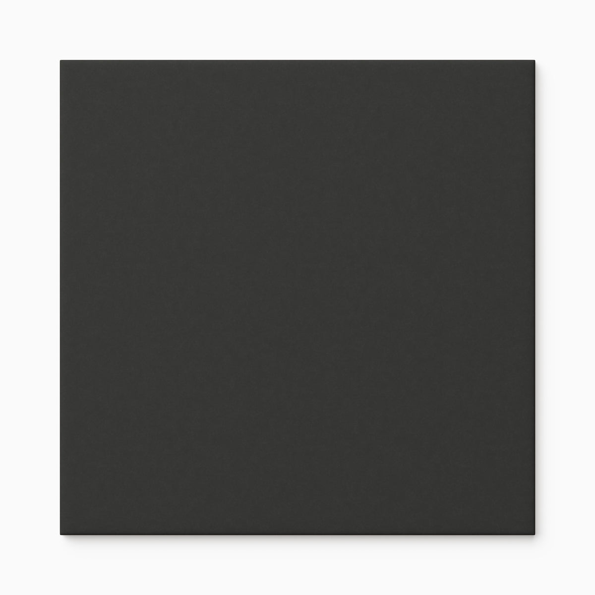 Merrick 8 x 8 Matte Porcelain Tile in Synth Black
