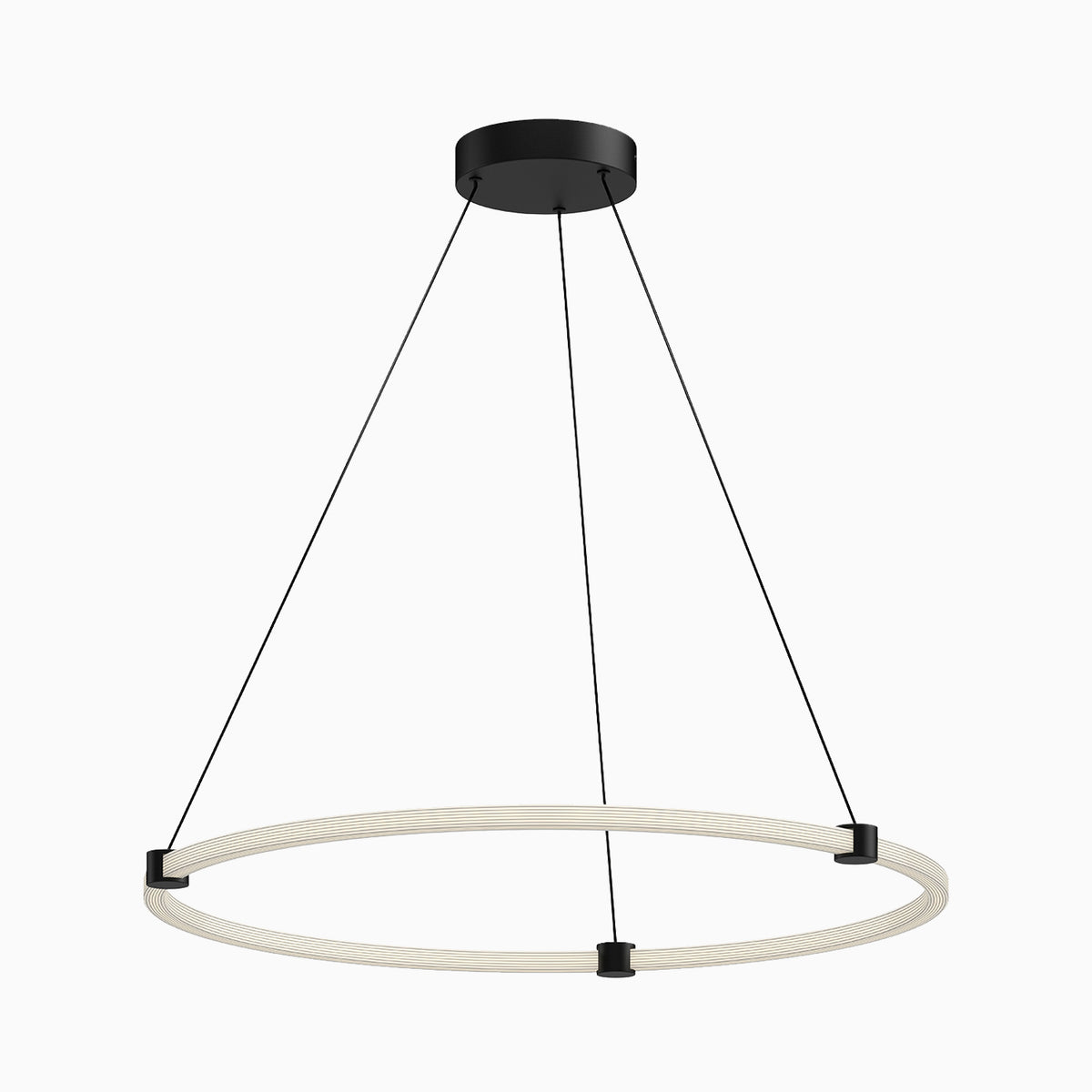 Clarence 32" LED Pendant in Black