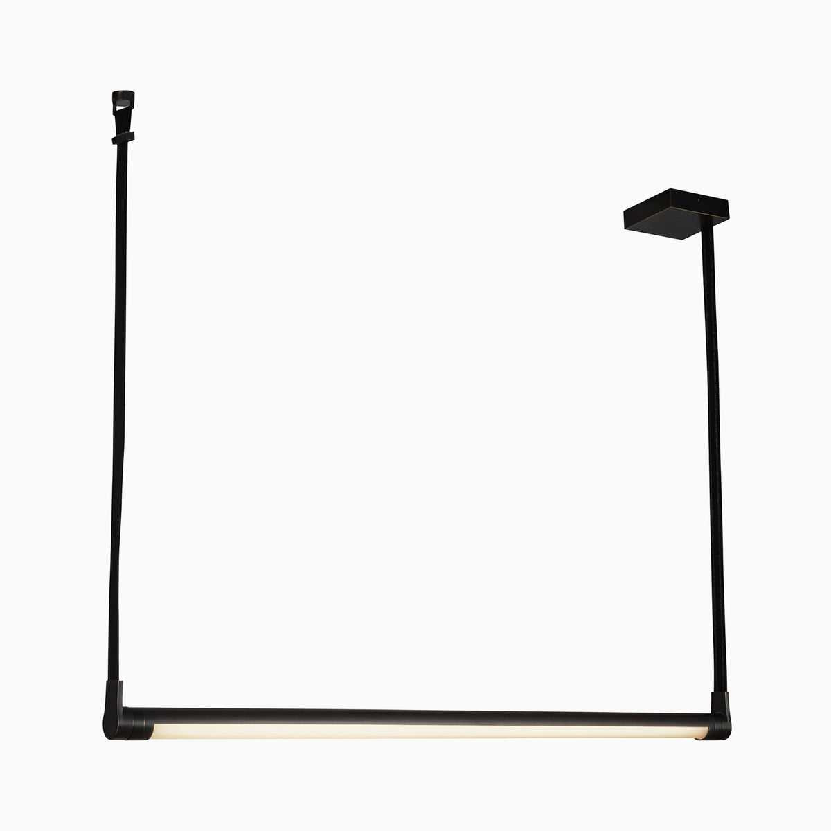 Carson 41" LED Linear Pendant in Urban Bronze, Universal Voltage