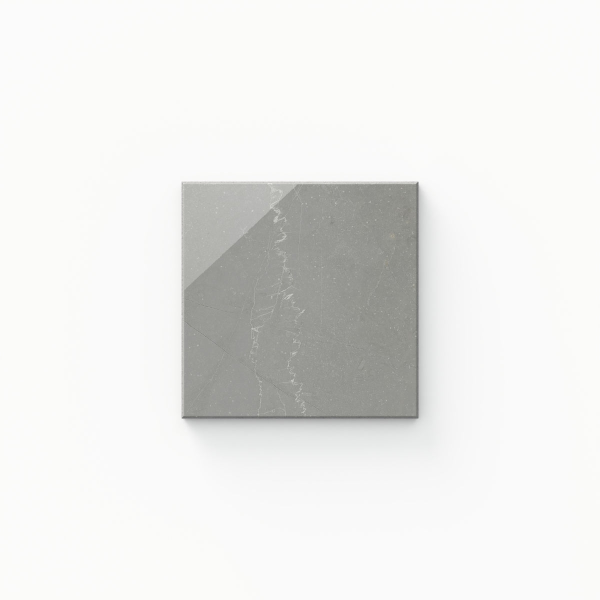 Leona 4 x 4 Polished in Amani Grey Sample