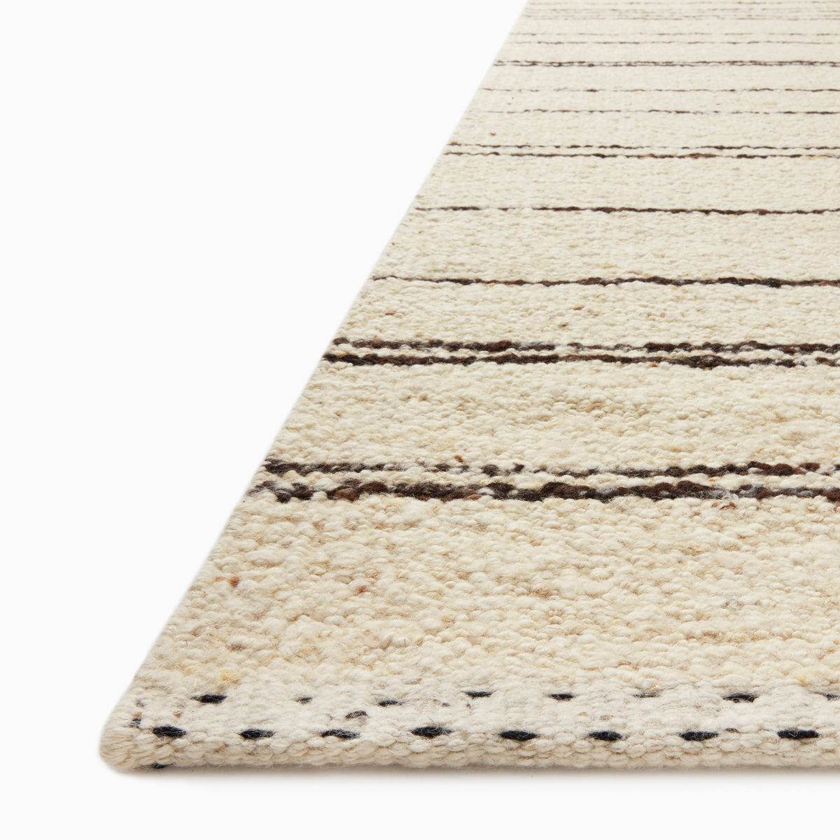 Bowie Rug in Sand / Graphite