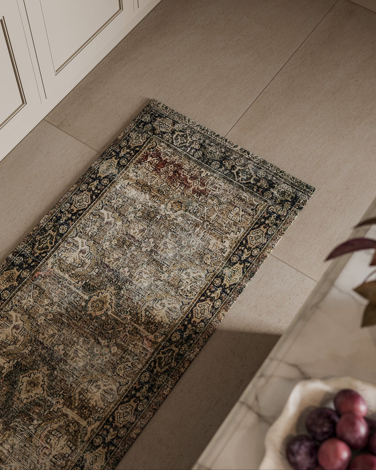 Hutchinson Rug in Sage / Graphite