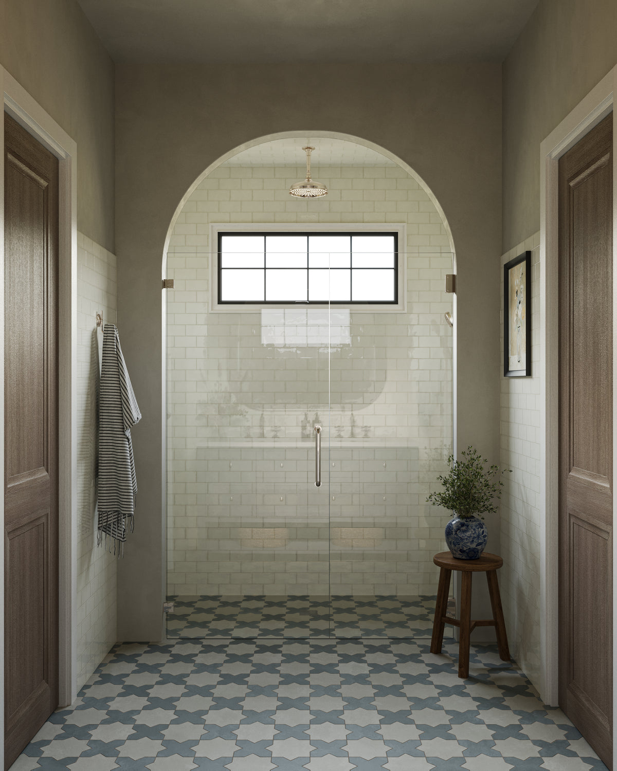Mikayla 2.5 x 5 Glossy Ceramic Tile in Eggshell