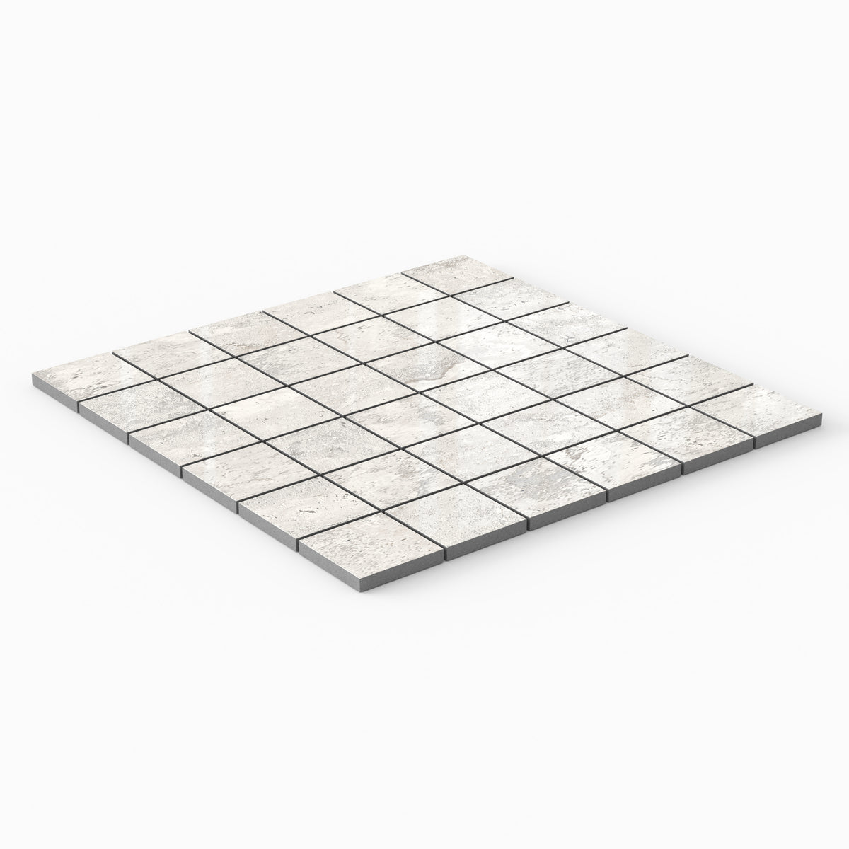Marlow 2 x 2 Polished Porcelain Mosaic Tile in Roman