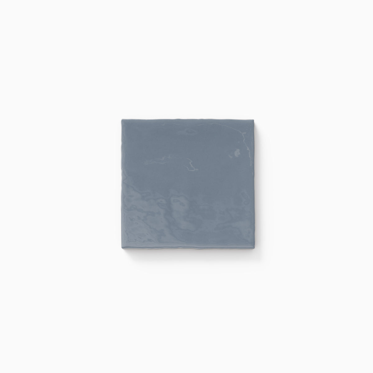 Harper 5 x 5 Glossy Ceramic Tile in Cerulean