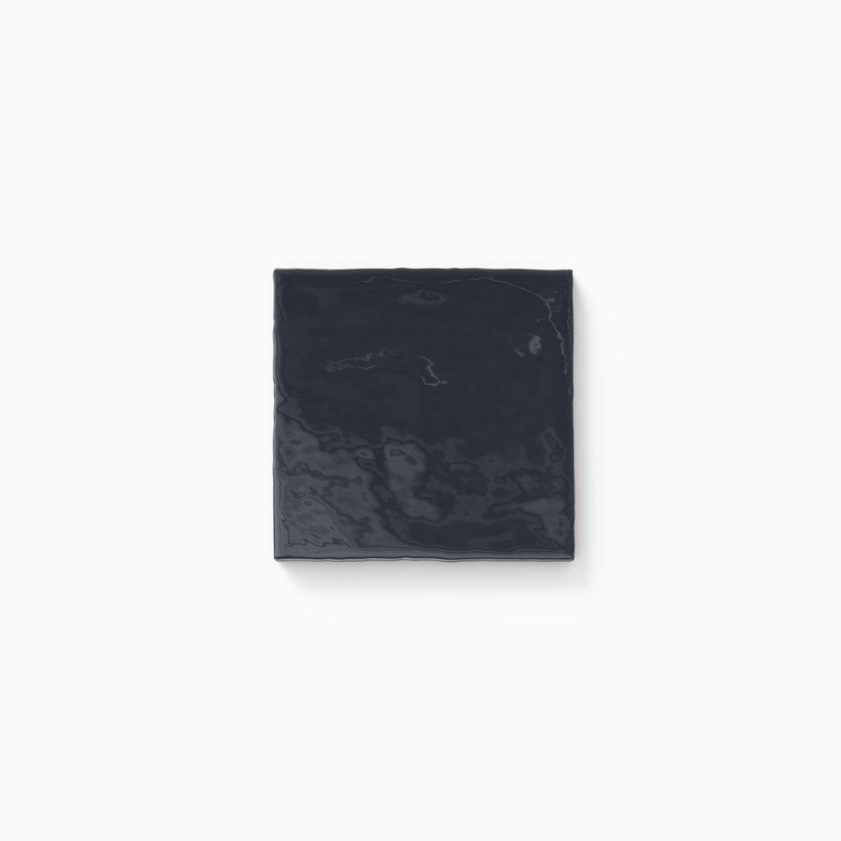 Harper 5 x 5 Glossy Ceramic Tile in Denim