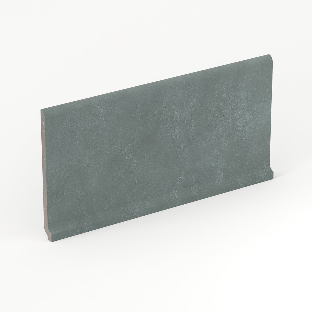 Kai 6 x 12 Cove Base Matte Porcelain Tile in Marine