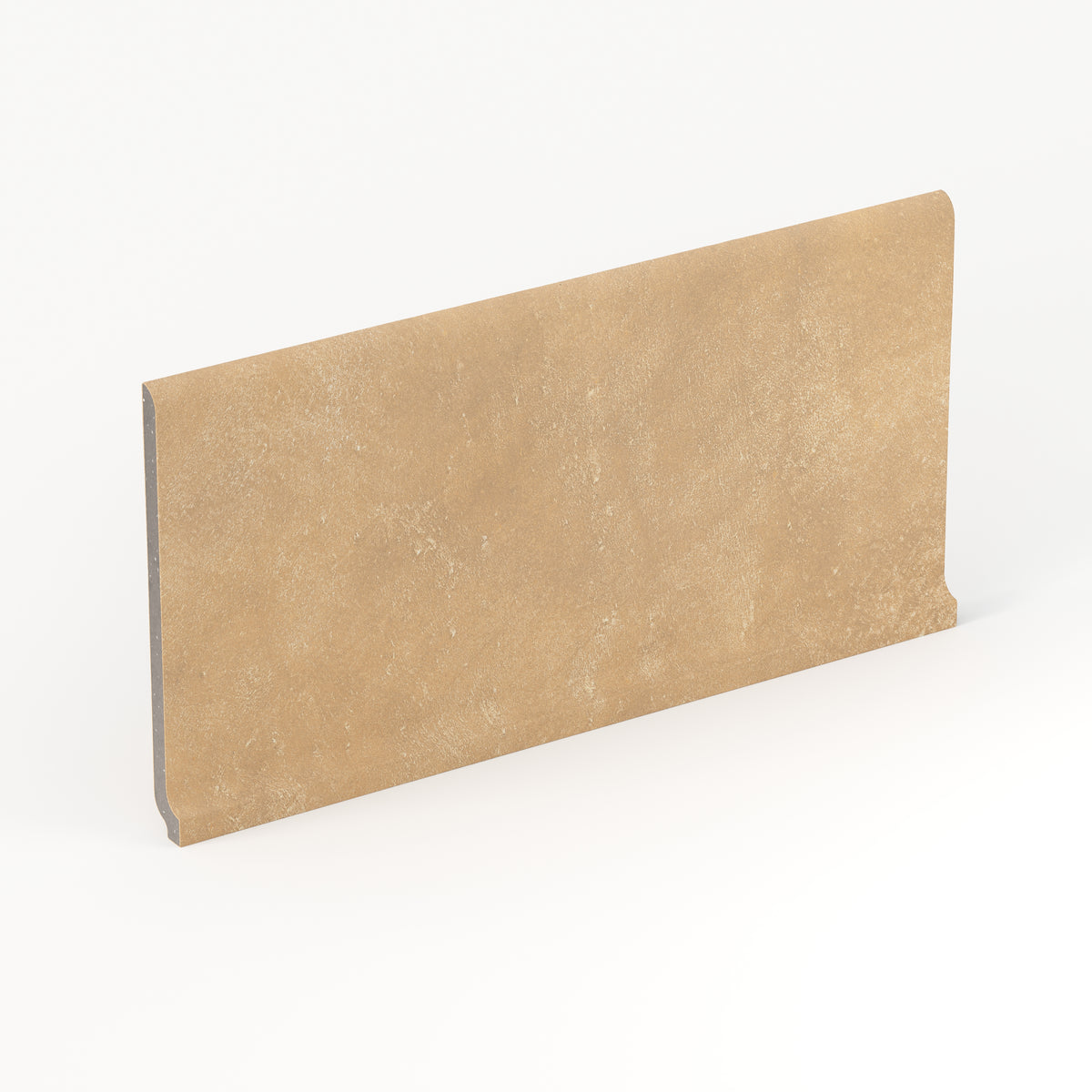Kai 6 x 12 Cove Base Matte Porcelain Tile in Buttercup