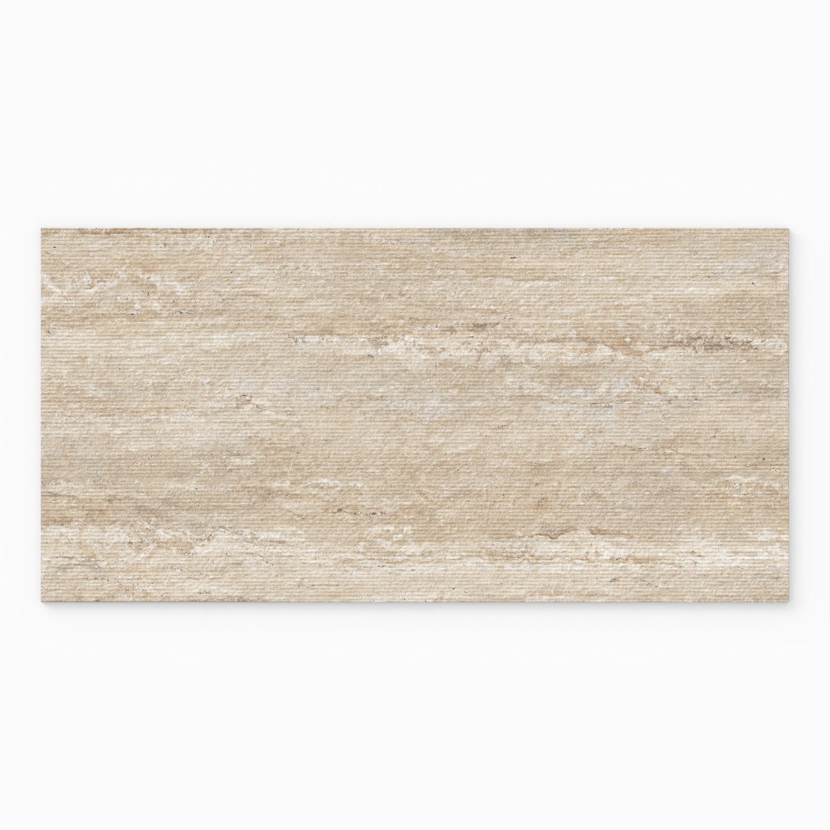 Marlow 24 x 48 Chiseled Porcelain Tile in Navona