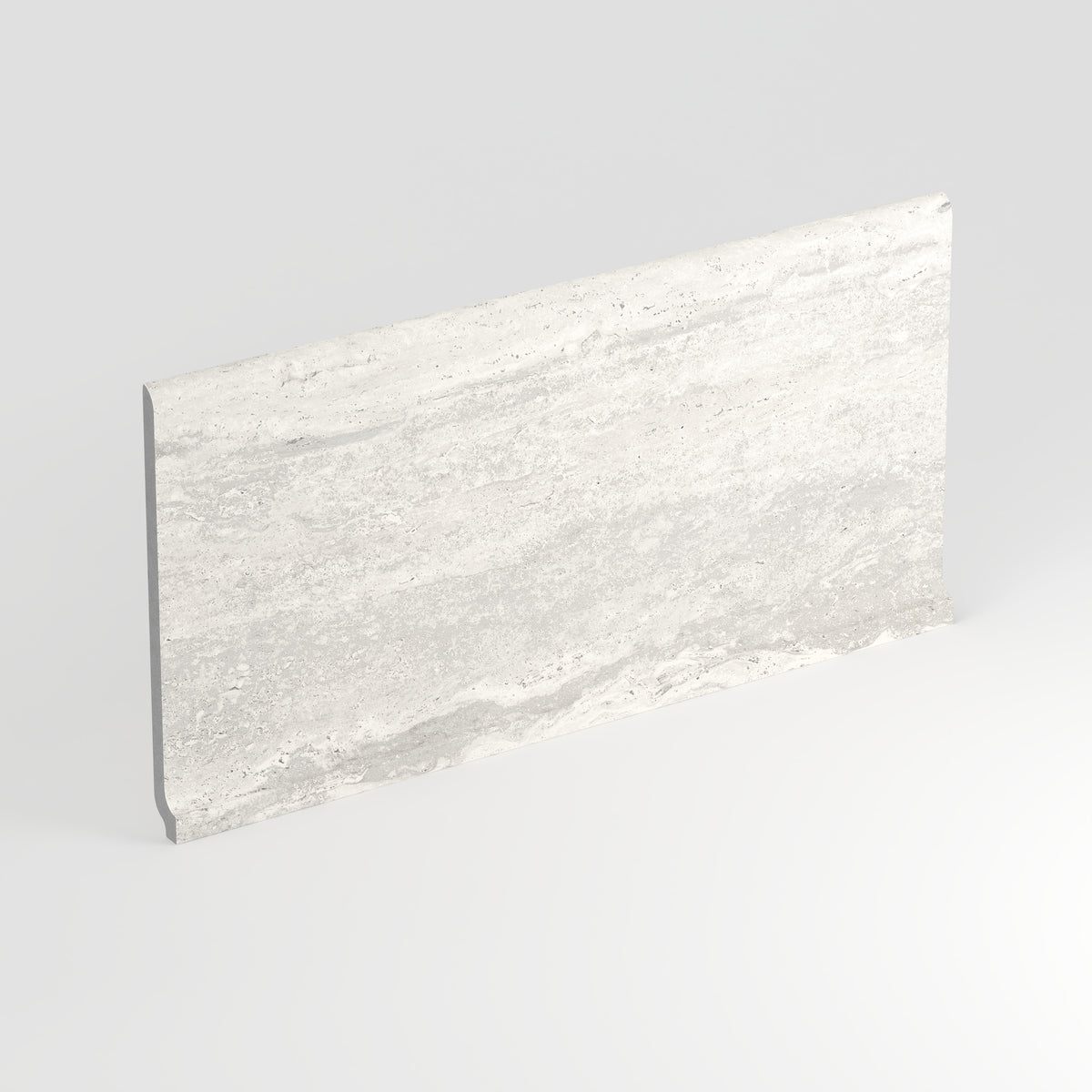 Marlow 6 x 12 Matte Porcelain Cove Base Tile in Roman
