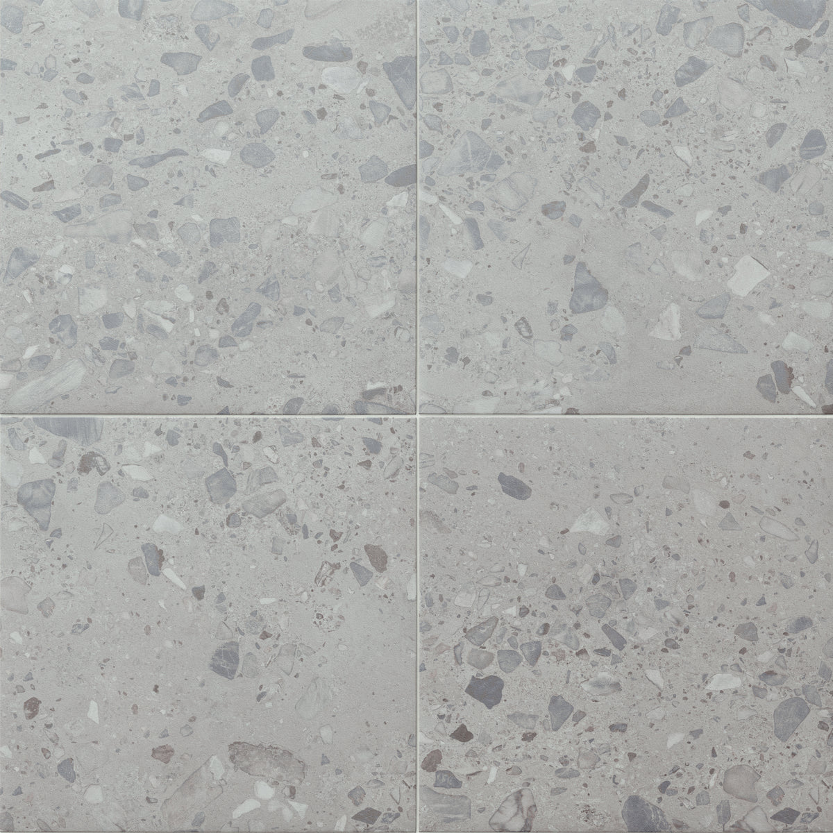 Kai 24 x 24 Grip Porcelain 2cm Paver Tile in Cobblestone