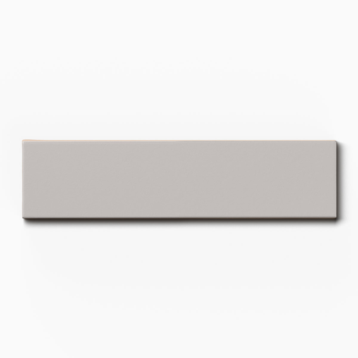 Mika 2.5 x 10 Matte Ceramic Tile in Ash