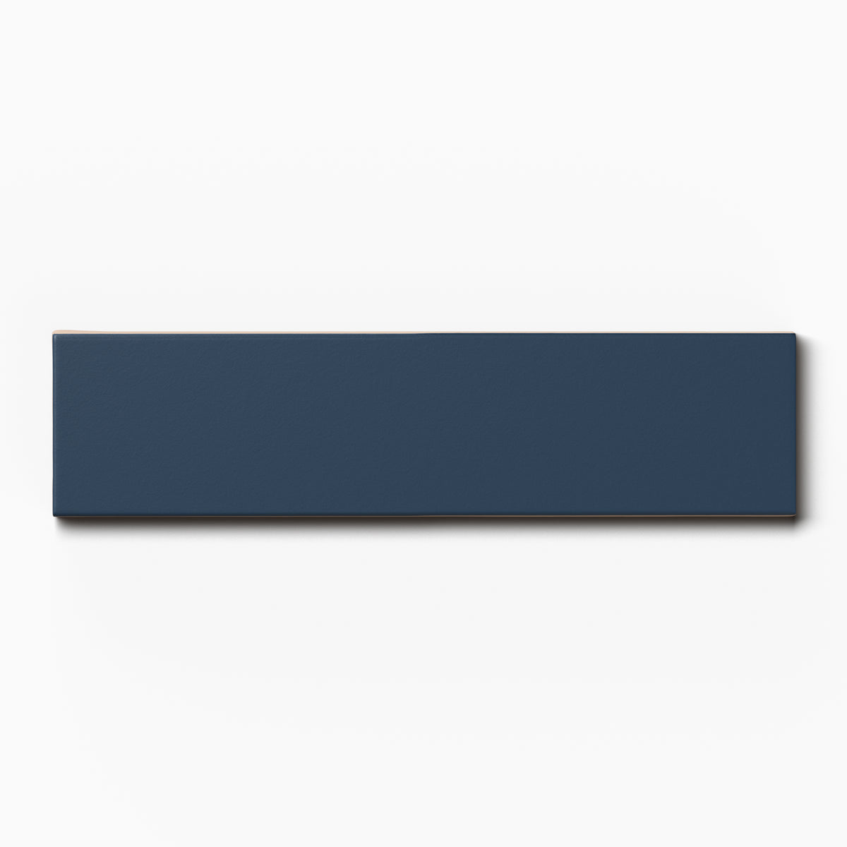 Mika 2.5 x 10 Matte Ceramic Tile in Midnight