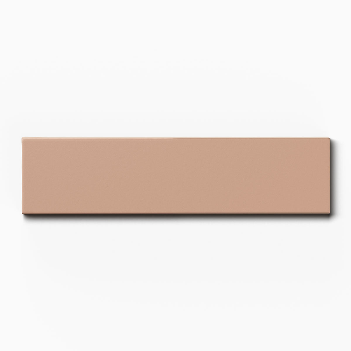 Mika 2.5 x 10 Matte Ceramic Tile in Tan