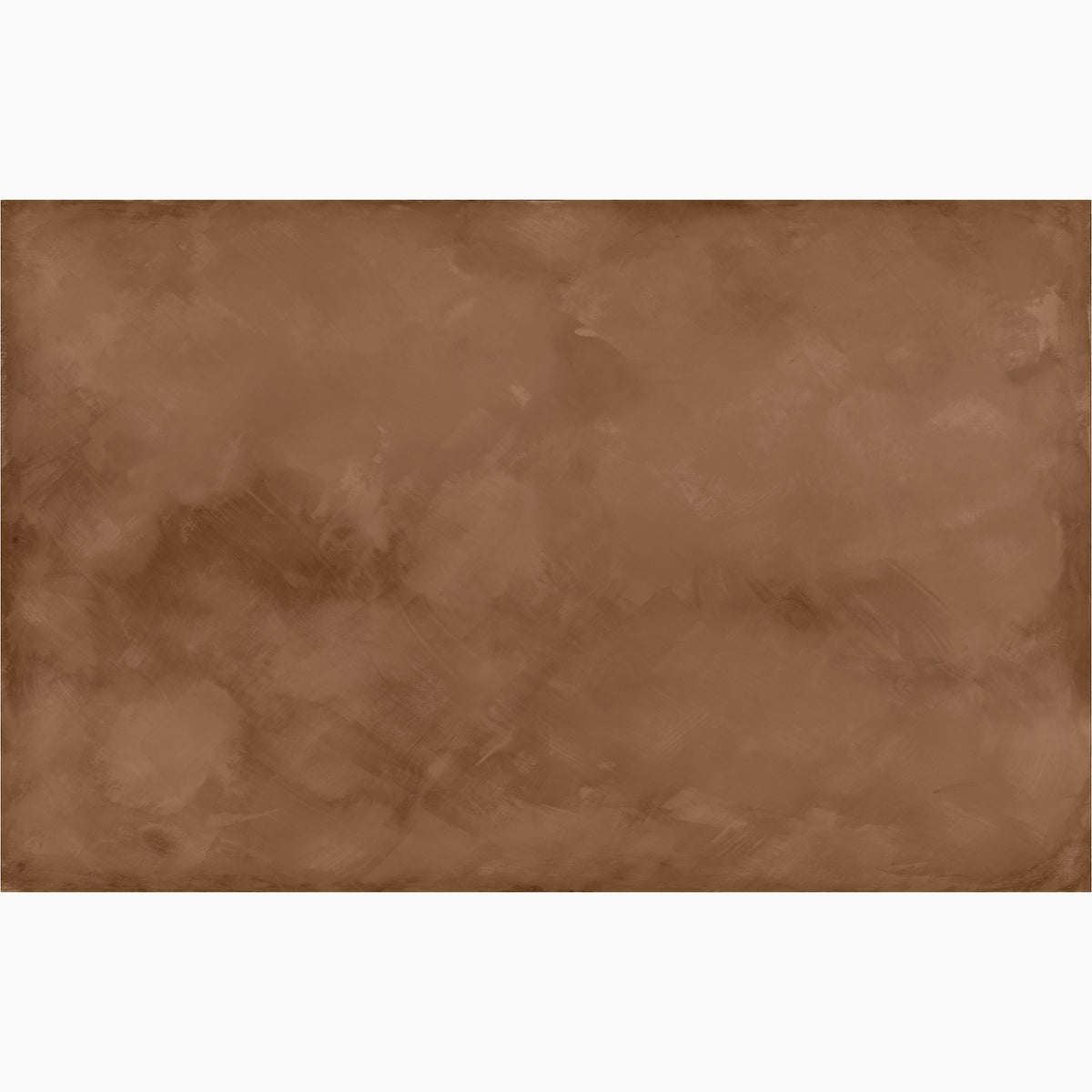 Brown abstract limewash-look wallpaper mural with soft tonal texture, designed in a panoramic width.
