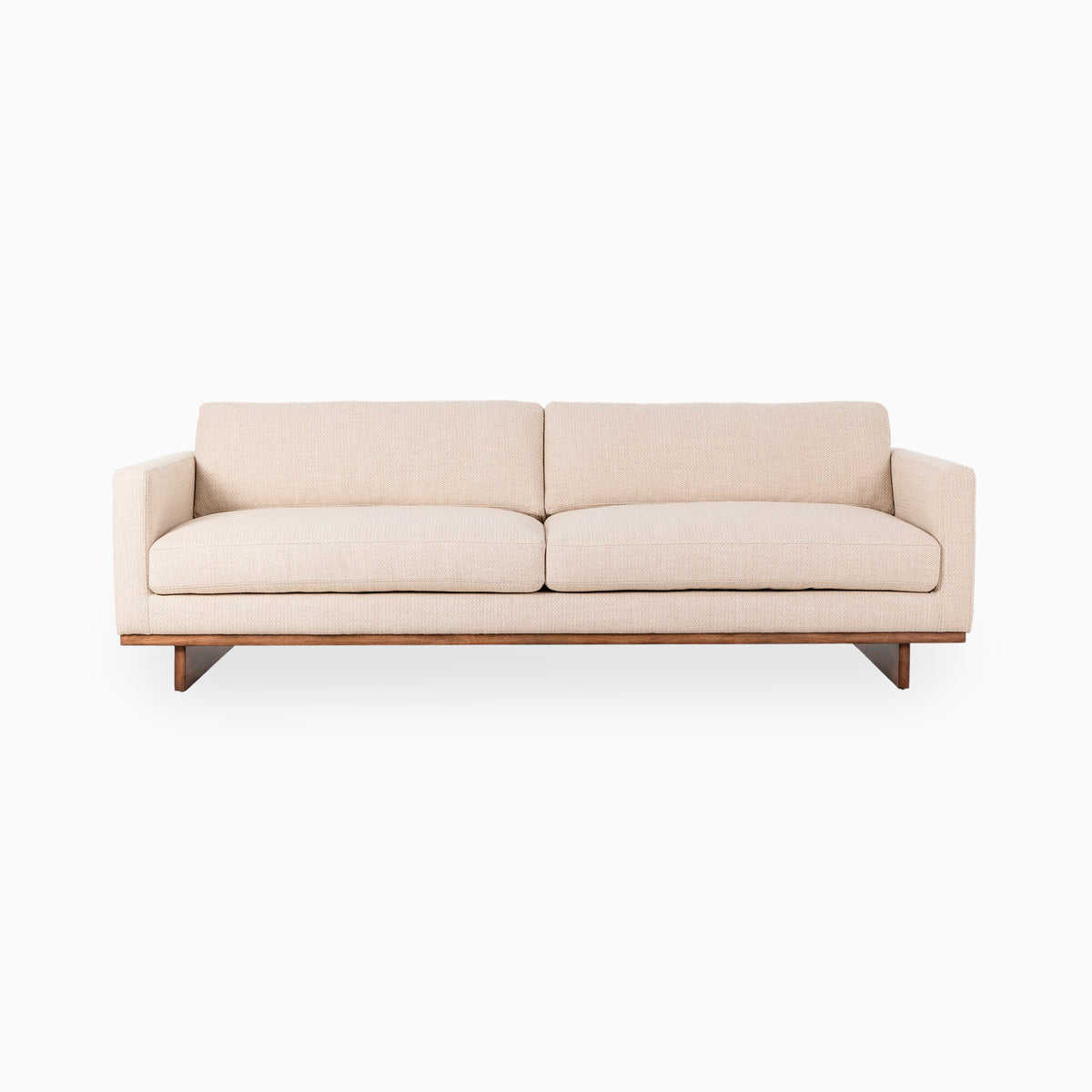 Warren Sofa in Irving Taupe, 96"
