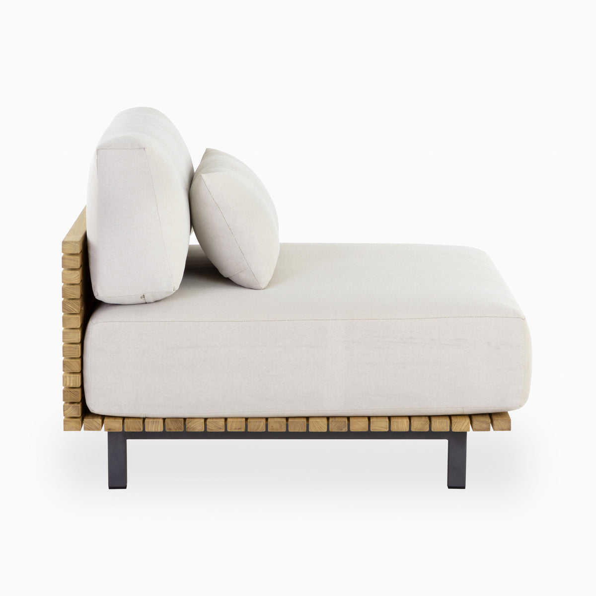Miro Outdoor Lounge Chair in Cream