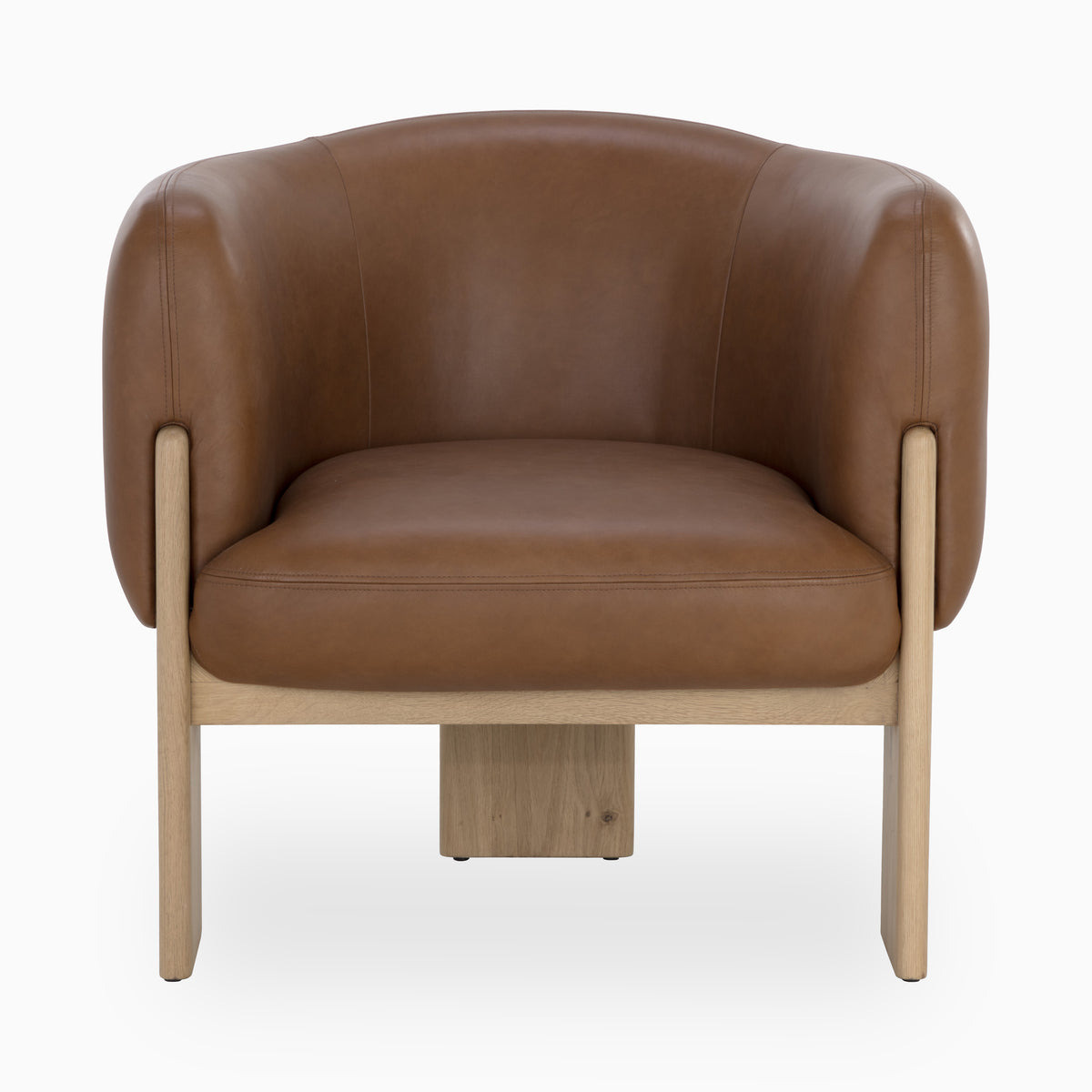 Malvian Lounge Chair in Brown