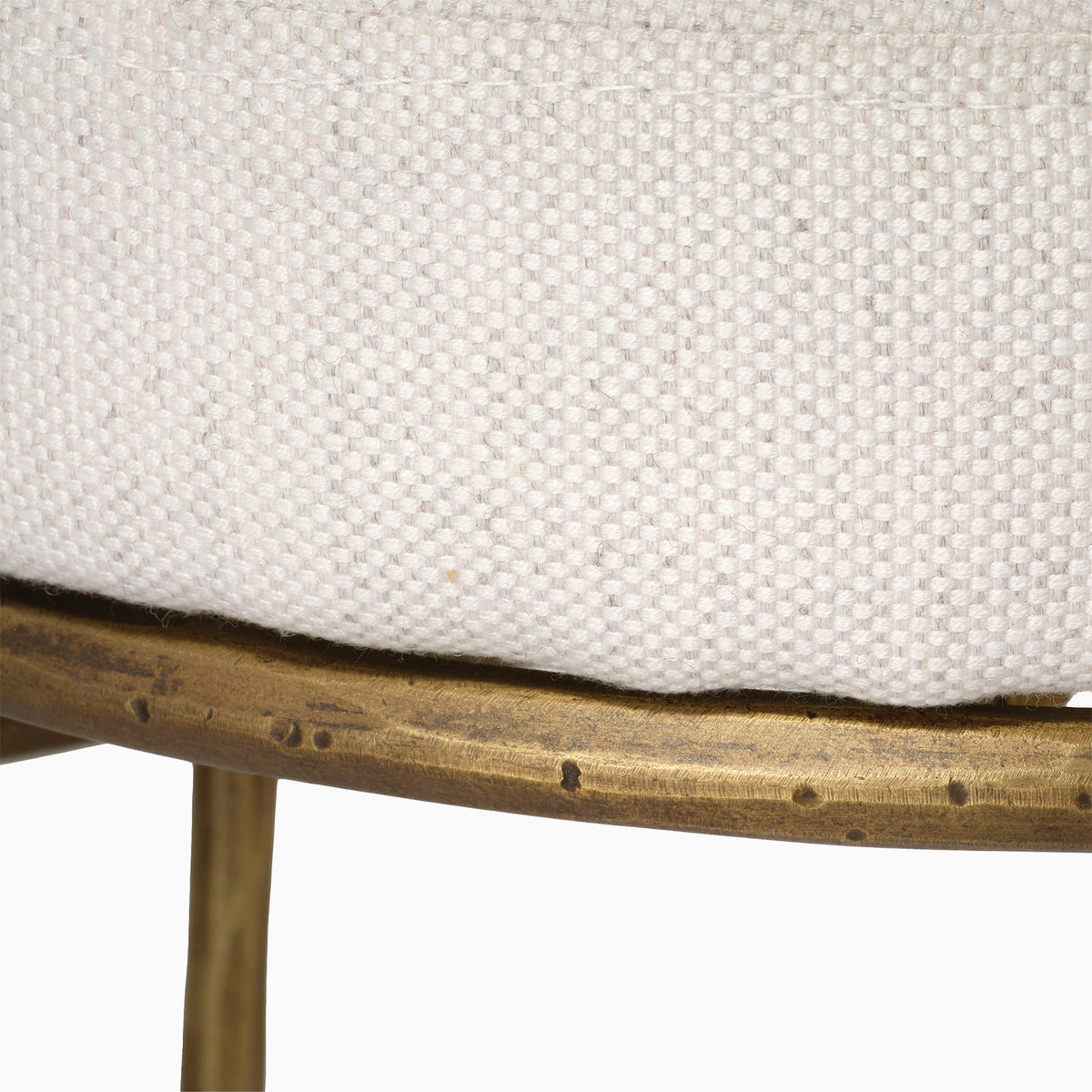 Aaron Counter Stool in Antique Brass