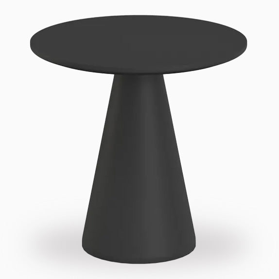 Linea Round Pub Table in Dark Grey