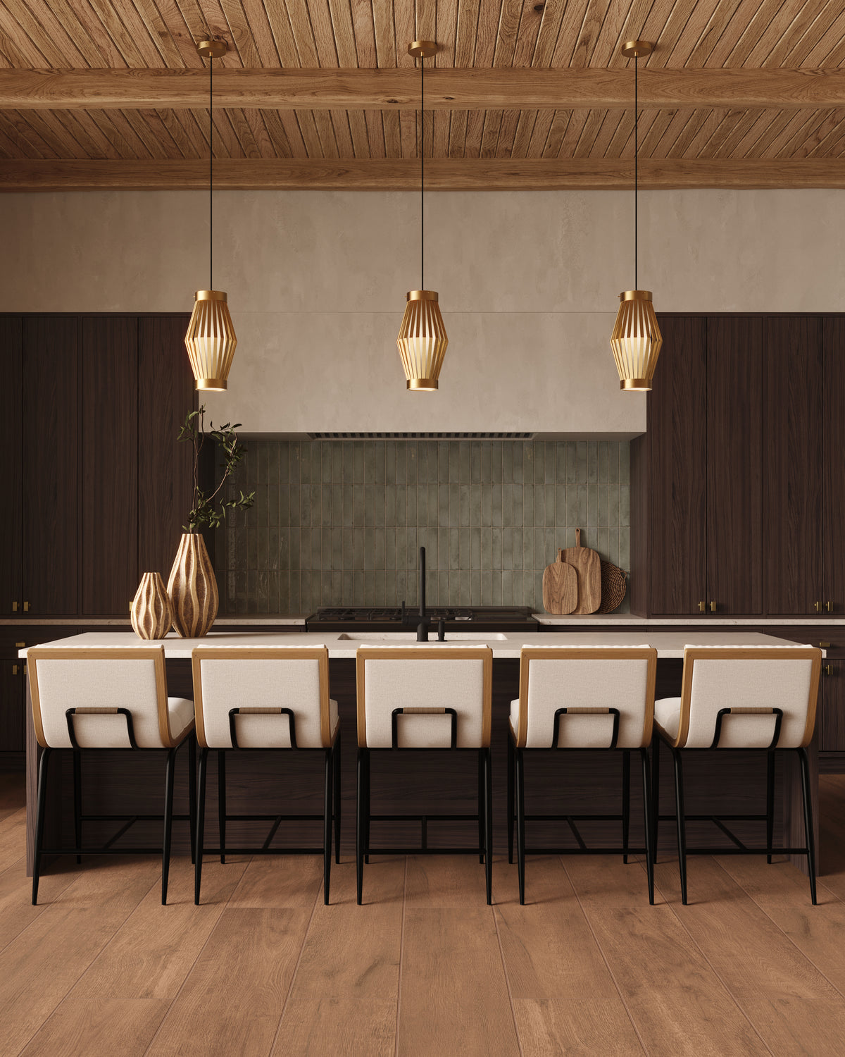 Nora 8 x 48 Matte Porcelain Tile in Macchiato