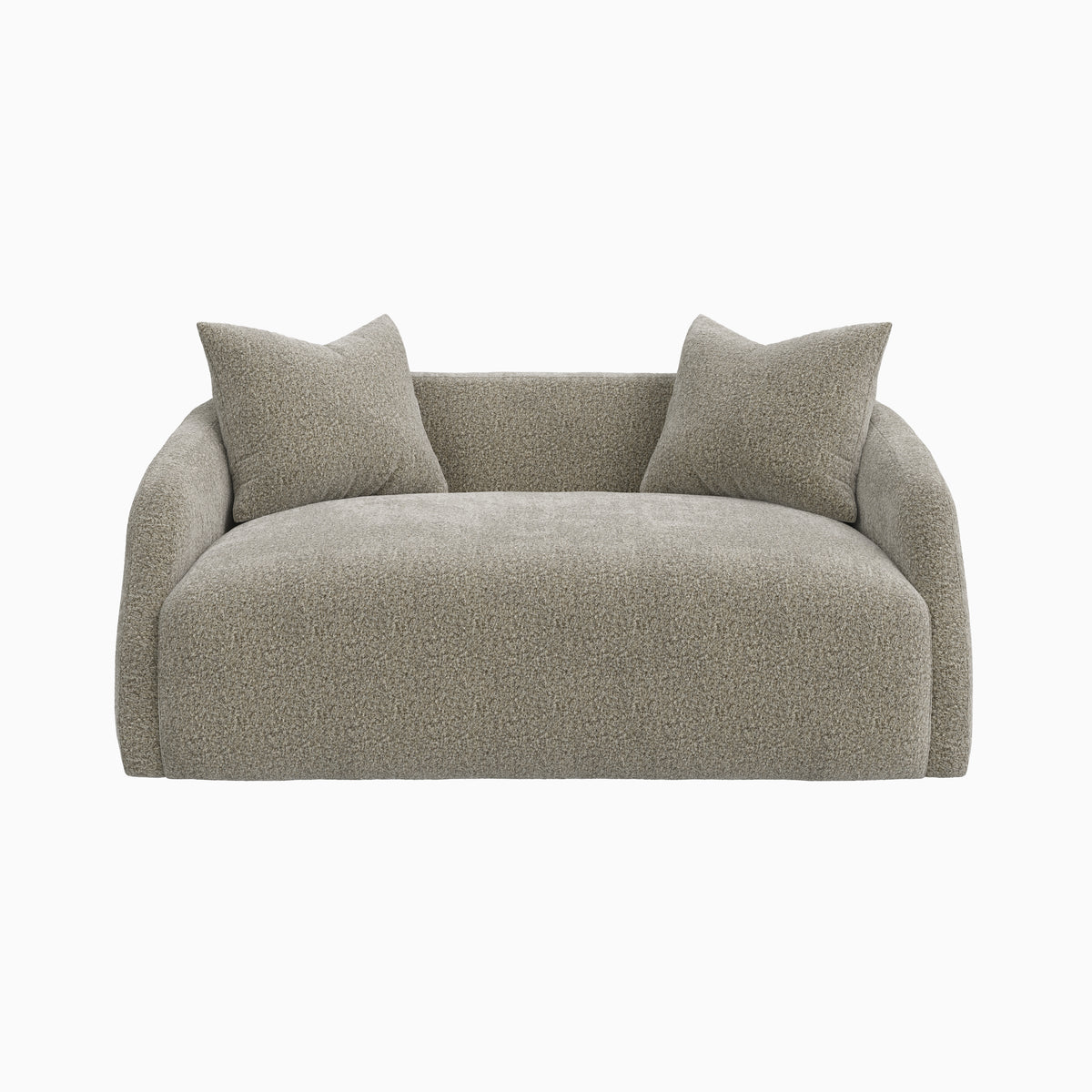 Marek Loveseat in Mushroom, 72"