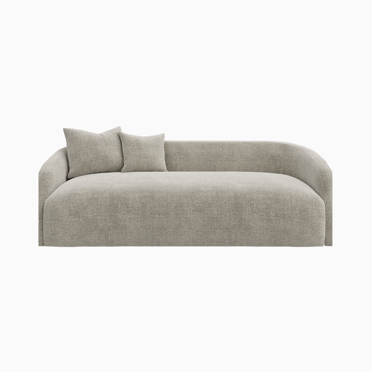 Marek Sofa in Bone, 98"