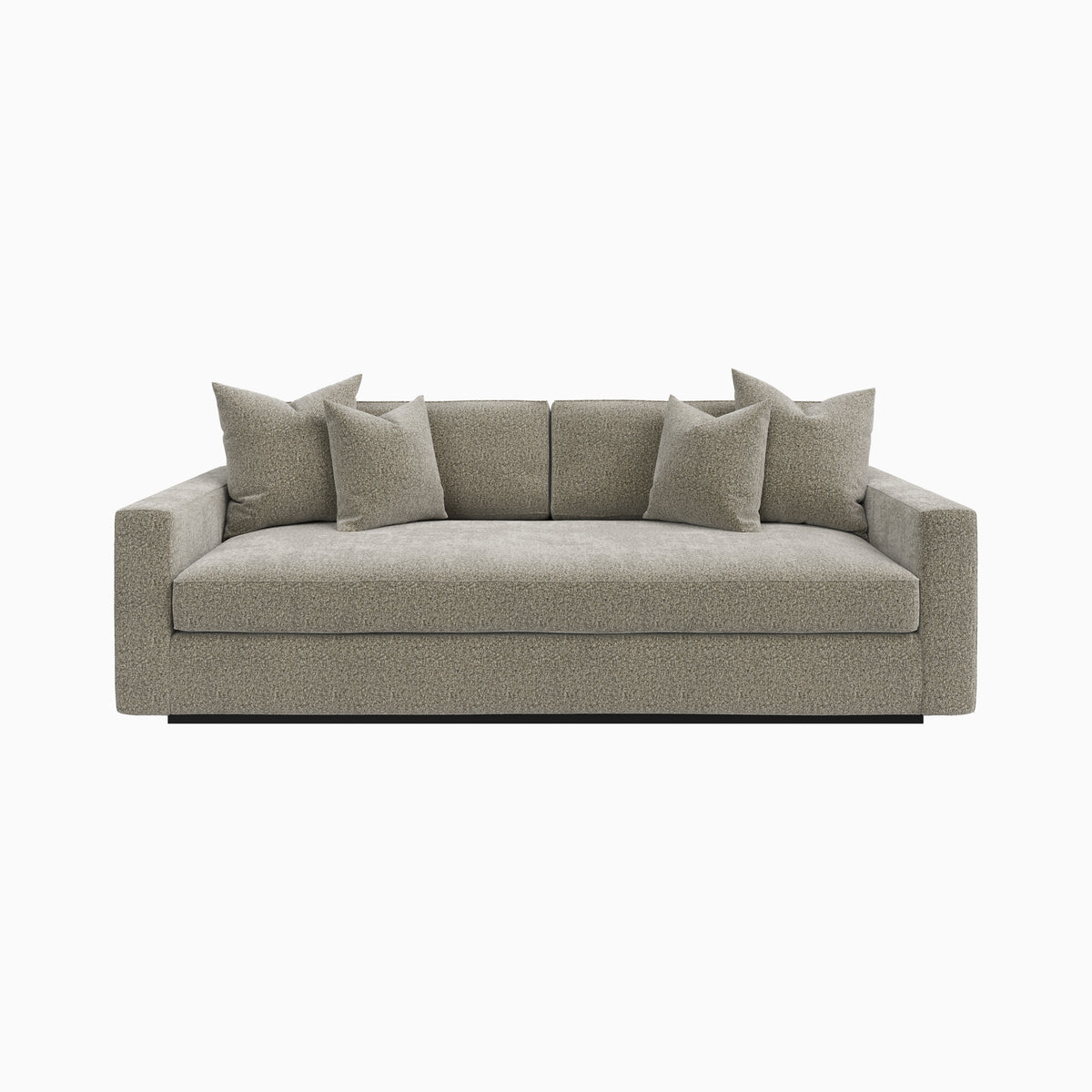Aleric Sofa in Mushroom, 98"