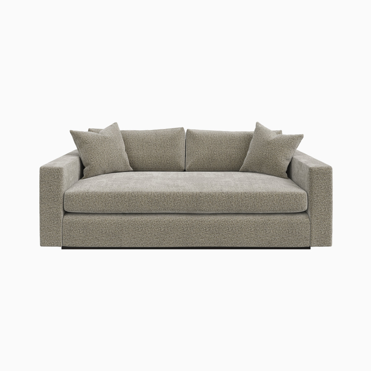 Aleric Sofa in Mushroom, 86"
