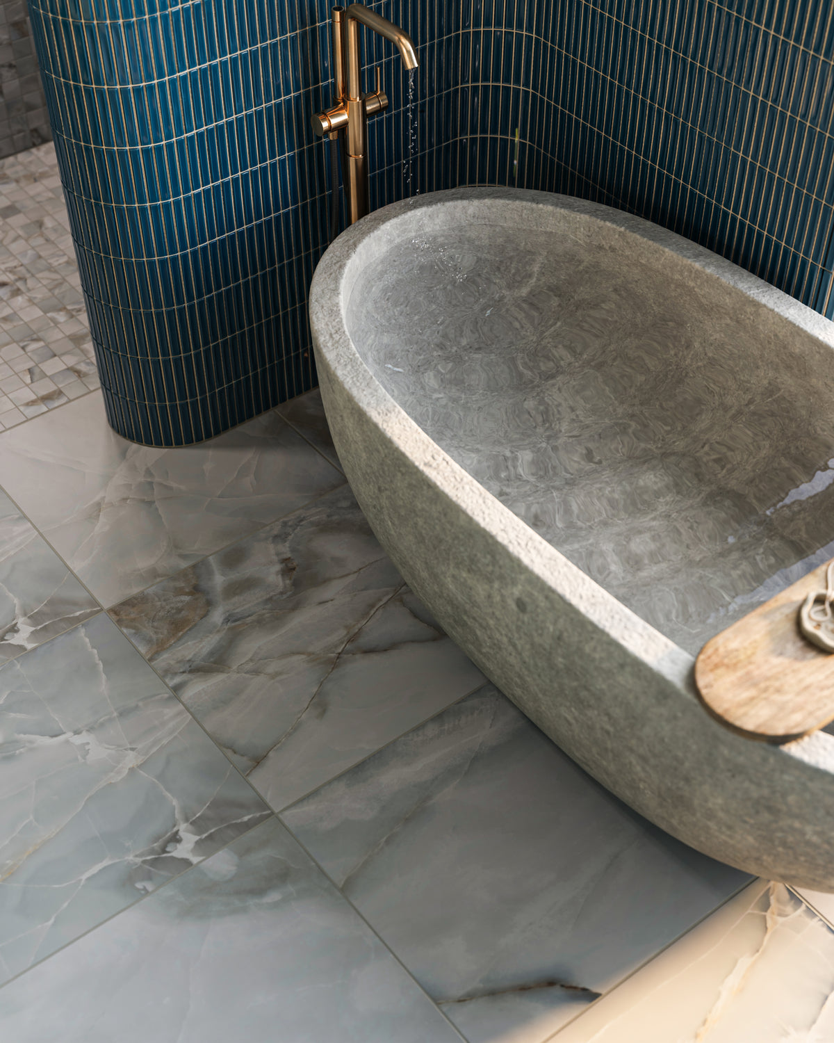 Astrid 24 x 24 Matte Porcelain Tile in Slate