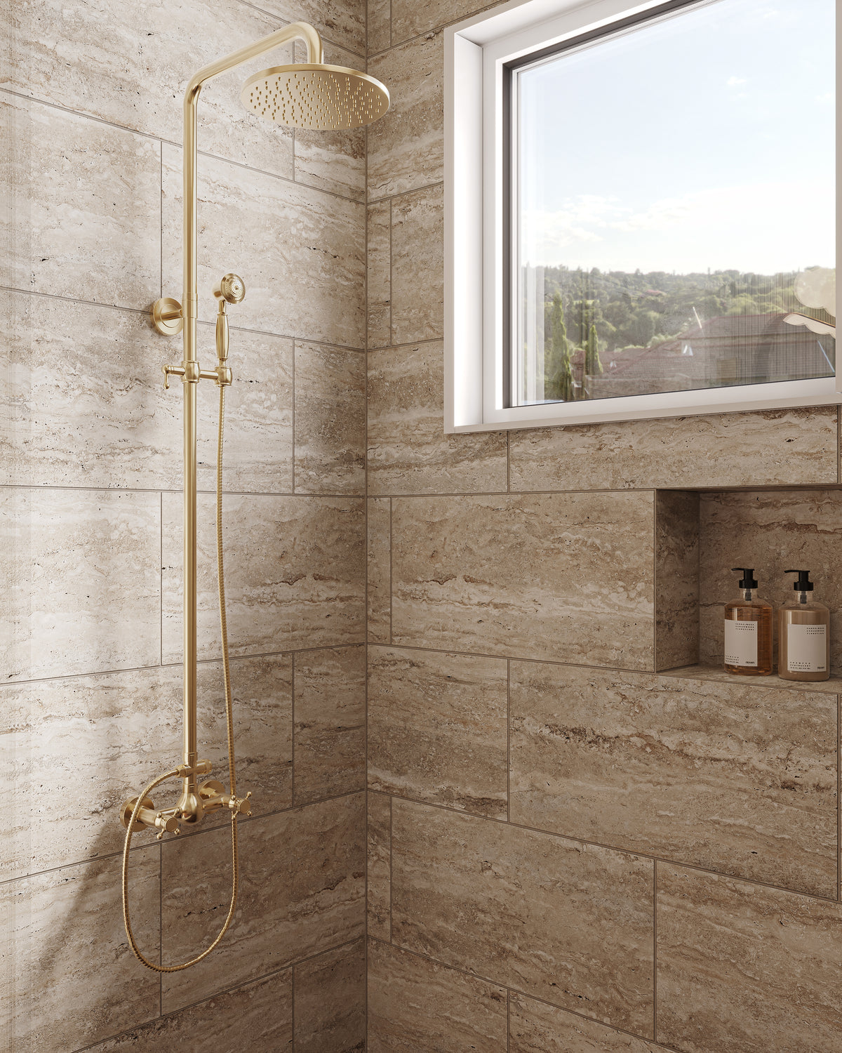 Marlow 12 x 24 Matte Porcelain Tile in Silver