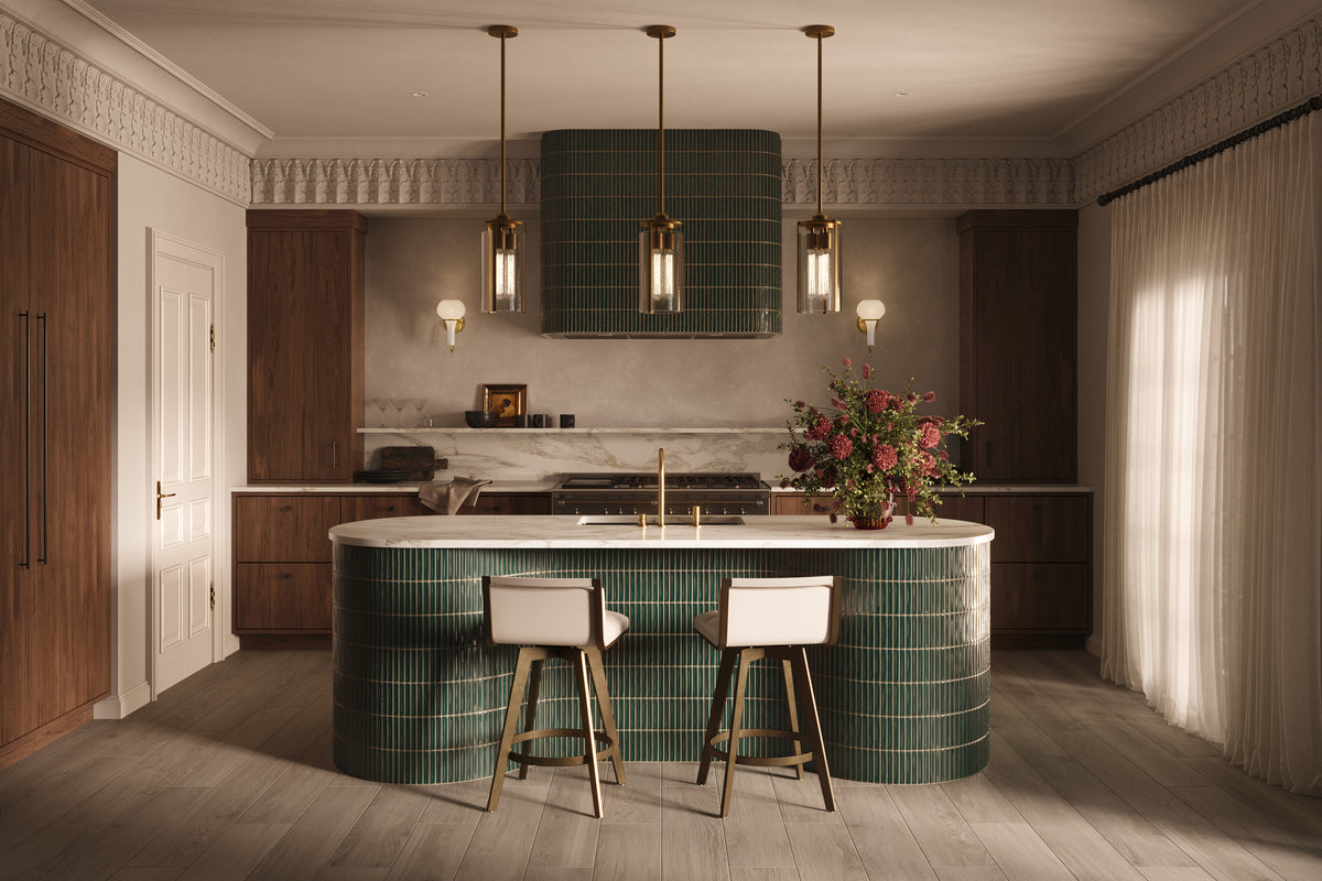 Jameson 8 x 48 Matte Porcelain Tile in Gris