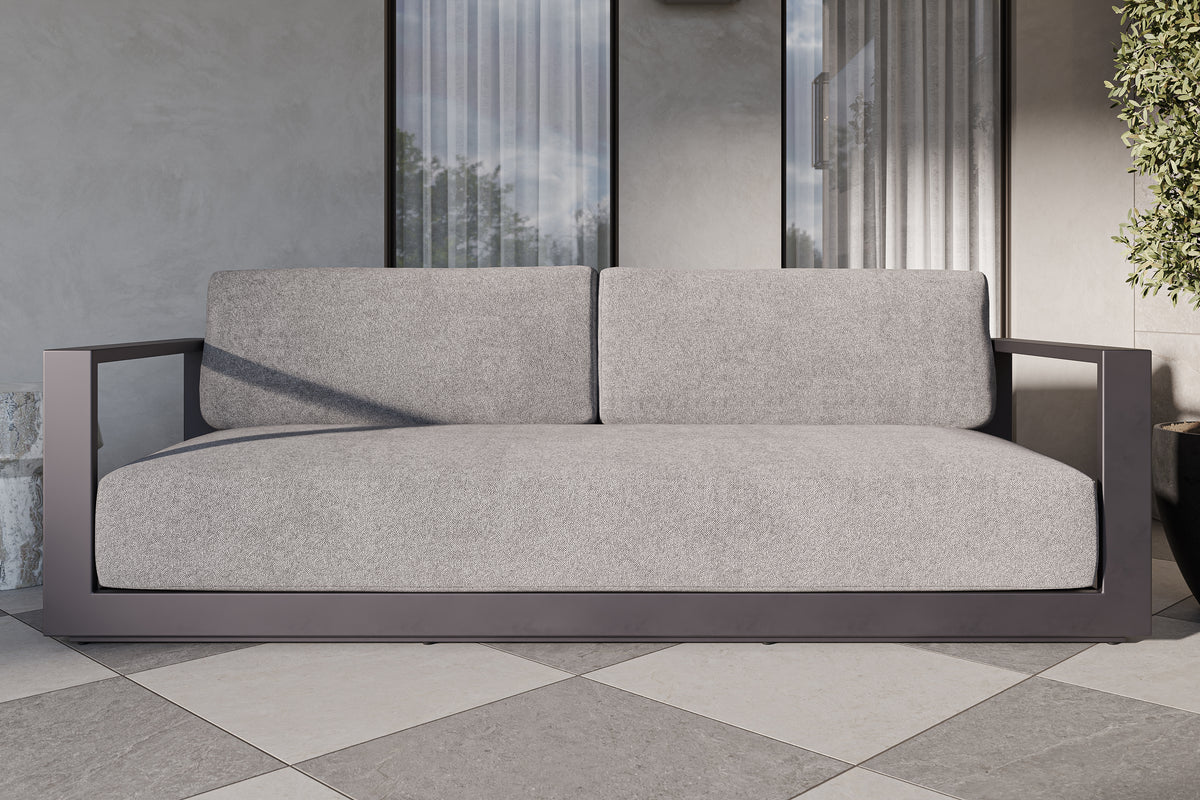 Noa Outdoor Sofa in Grey