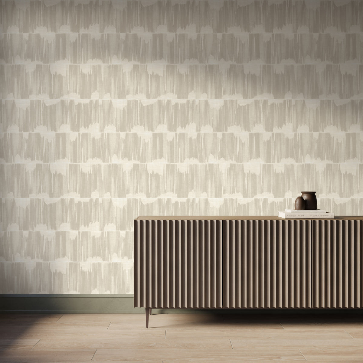 Redwick Wallpaper in Beige
